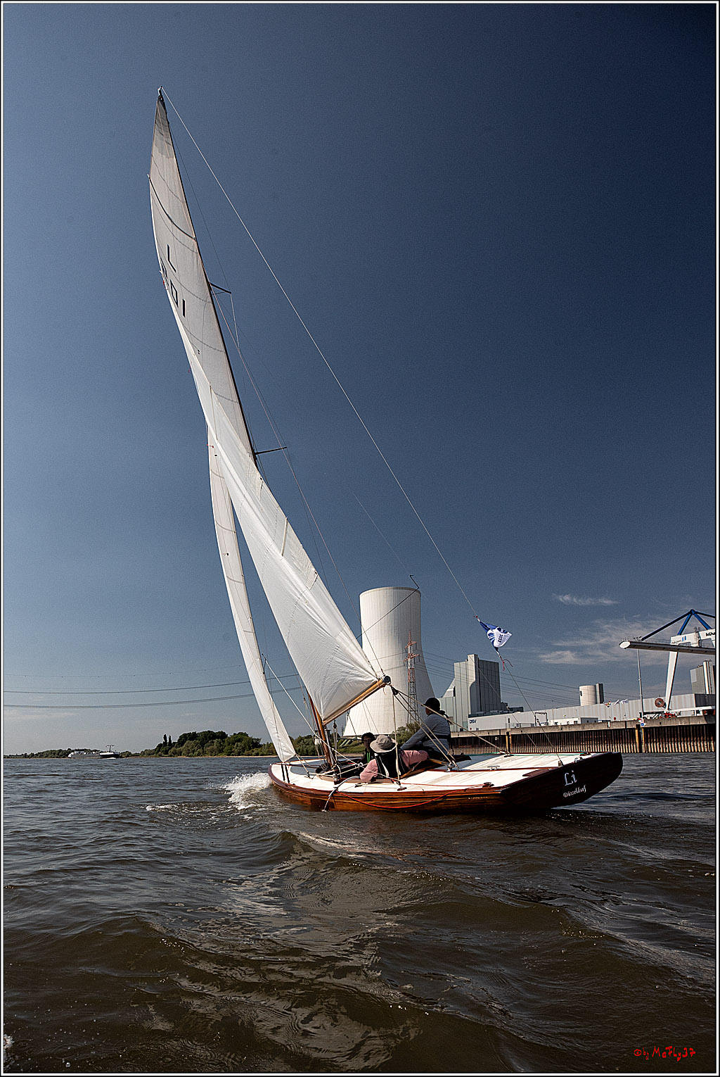 100 Jahre Rheinwoche 2022 - 4. Wettfahrt Duisburg - Wesel, 04.06.2022,